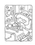 COZY NIGHTMARE GLOW-IN-THE-DARK COLORING - THUNDER BAY PRESS